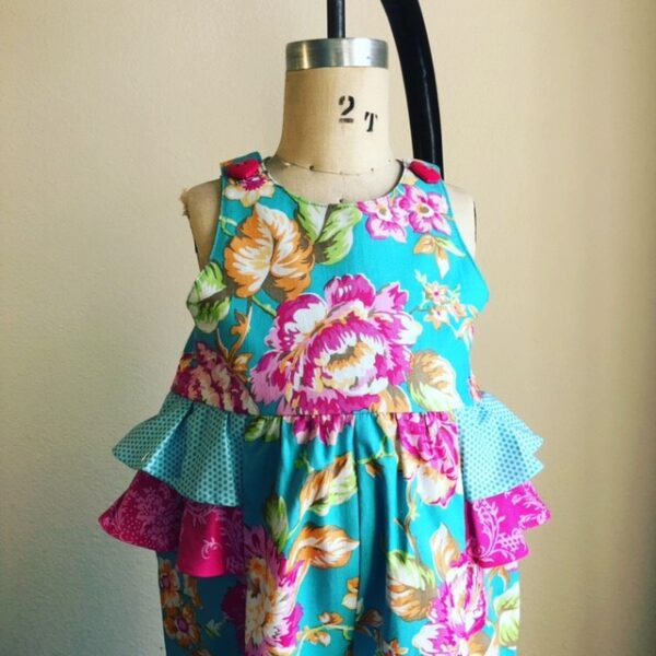 Ruffle Overall #307